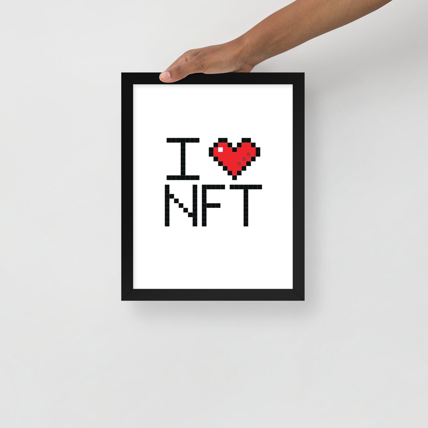 I Love NFT Poster