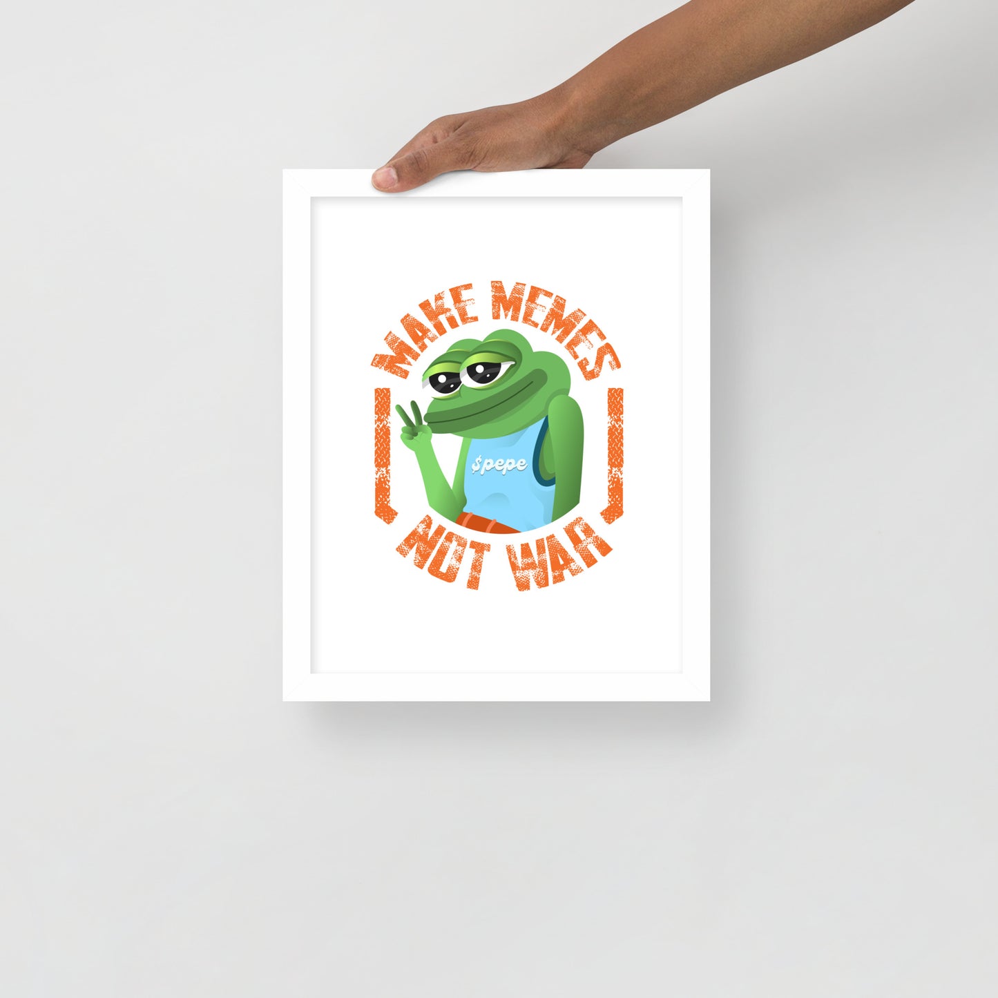 Make Memes Not War Poster