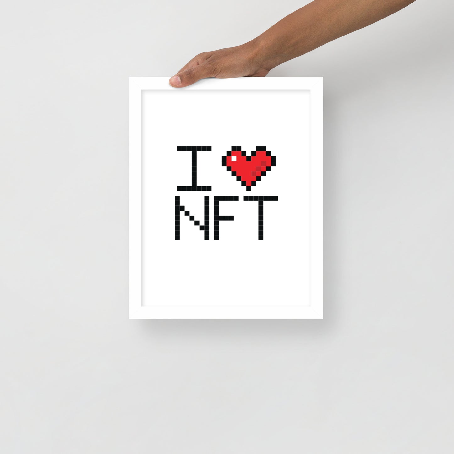 I Love NFT Poster