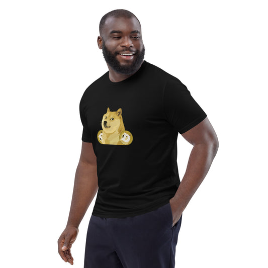 Doge coin 1 Unisex organic cotton t-shirt