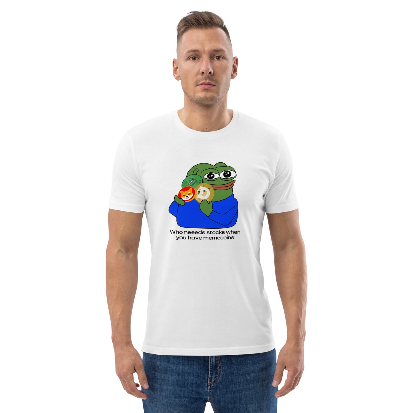 Who Needs Stocks When You Have Memecoins - Pepe Edition Tee