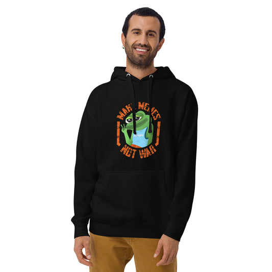 Make Memes Not War Hoodie