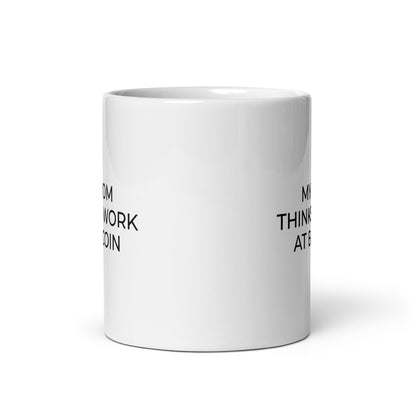 Works at Bitcoin Mug