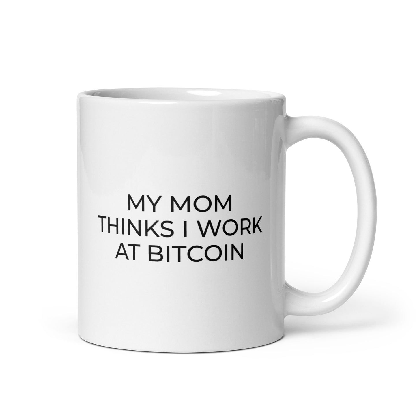 Works at Bitcoin Mug