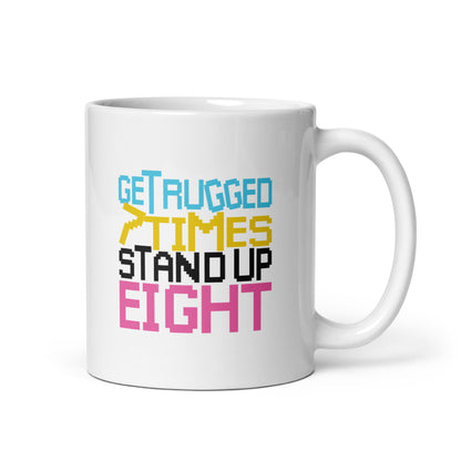 Stand Up Eight Times Mug