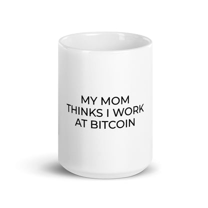 Works at Bitcoin Mug