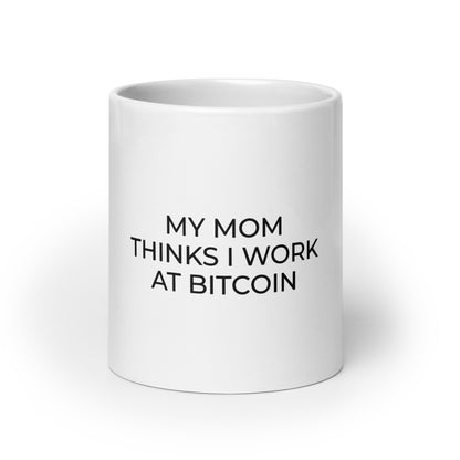 Works at Bitcoin Mug