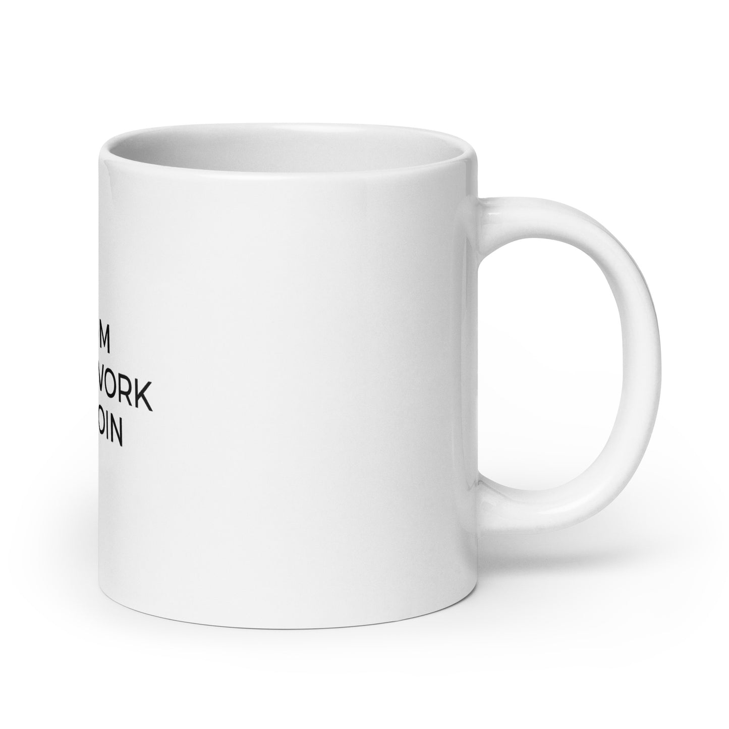 Works at Bitcoin Mug